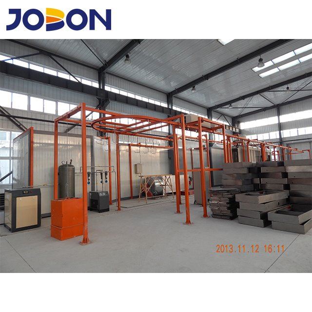 automatic powder curing tunnel oven