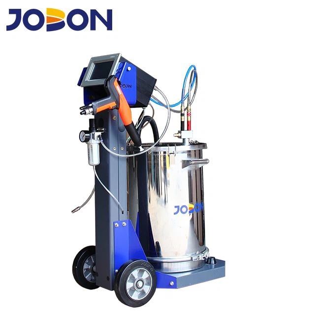 Manuell pulverlackeringspistol