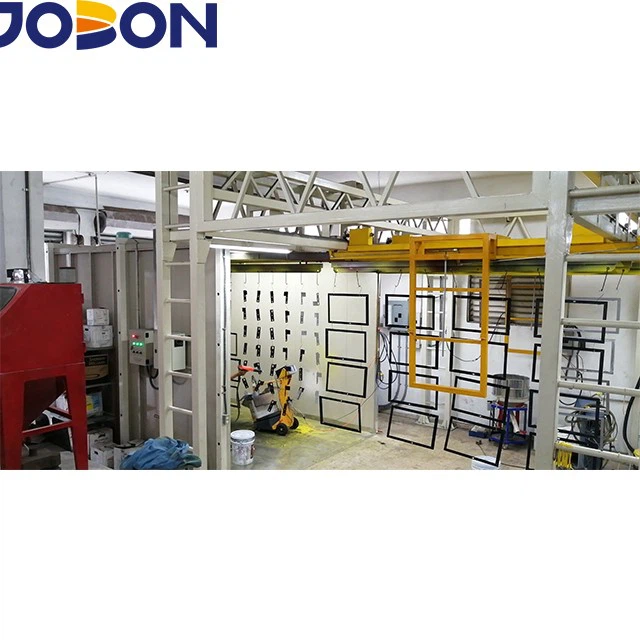 traverse manual spraying line